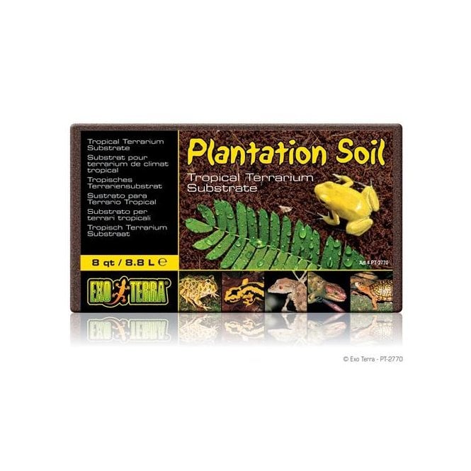 Exo Terra  Plantation Soil Bricks 8qt/8.8L