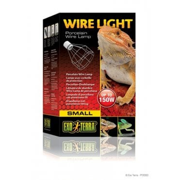 Exo Terra Porcelain Wire Light Small