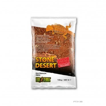Exo Terra Red Stone Desert Substrate 10kg