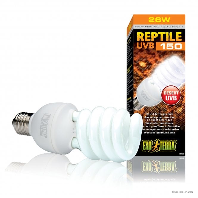Exo Terra Reptile UVB 150 Lamp 25W