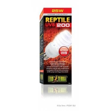 Reptile UVB 200 Lamp 25 w