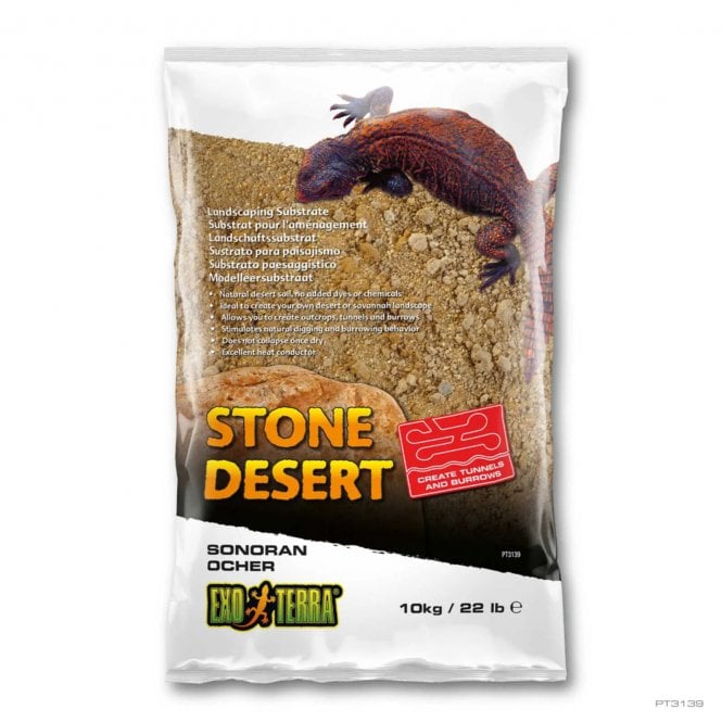 Exo Terra  Sonoran Ochre Stone Dessert Substrate 10kg