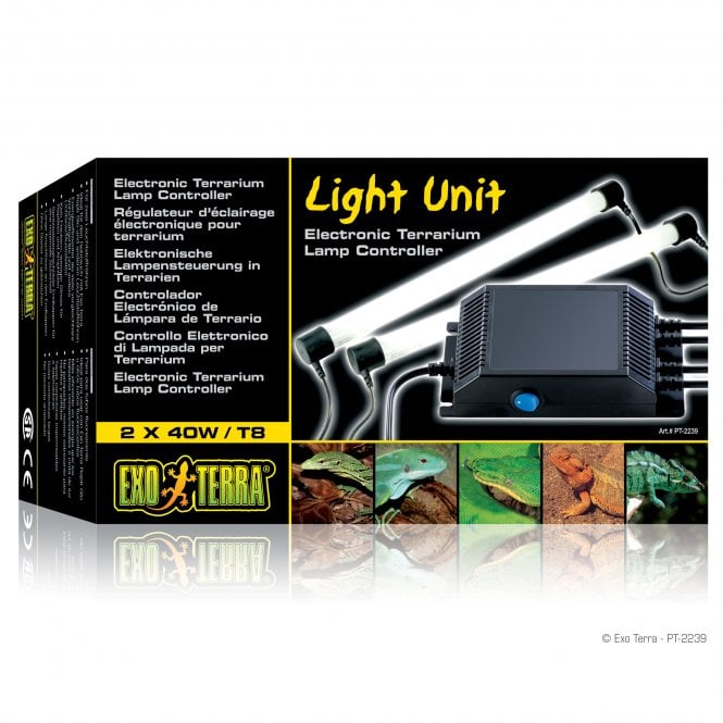 Exo Terra T8 2x40W Fluorescent Light Unit