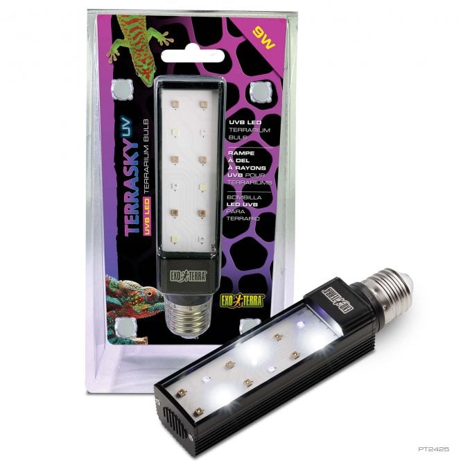 Exo Terra TerraSky UVB LED Terrarium Bulb 9W