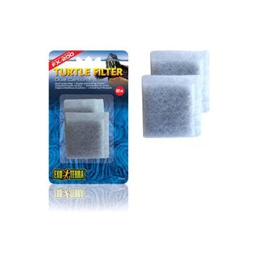Exo Terra Turtle Filter Duel Carbon Pads