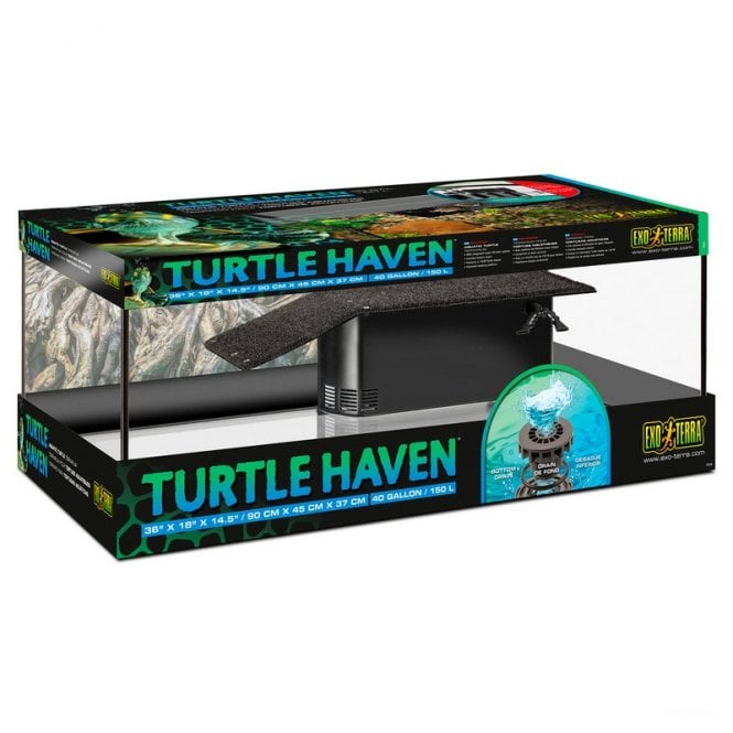 Exo Terra  Turtle Haven Aquatic Terrarium