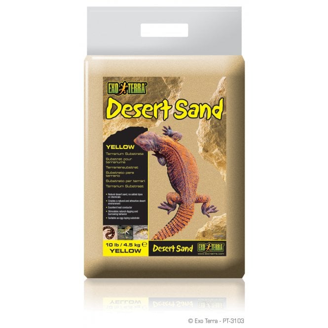 Exo Terra  Yellow Desert Sand 4.5kg