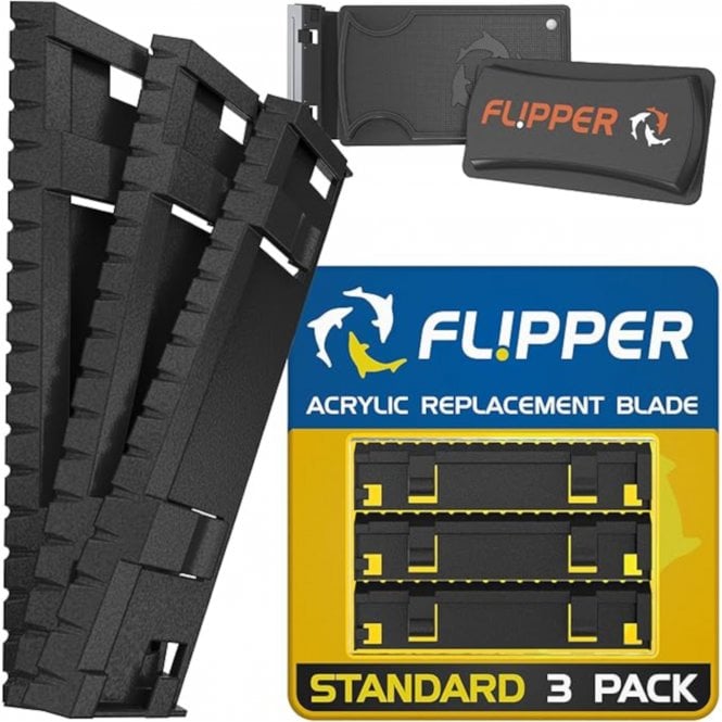 Flipper  Standard ABS Acrylic Blade - 3 pack