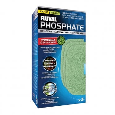 Fluval 106/206 and 107/207 Phosphate Remover - 3 pack
