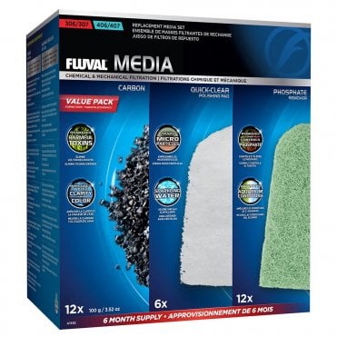 Fluval 306/406 and 307/407 Media Value Pack