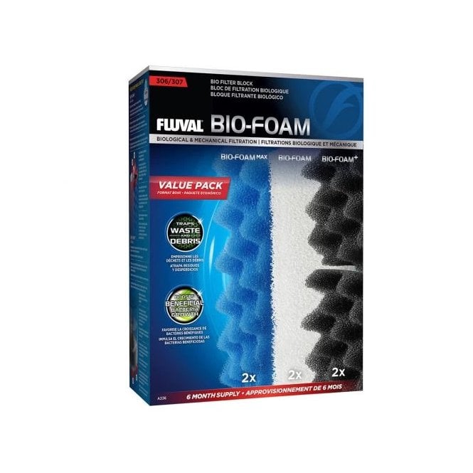 Fluval  Bio-Foam for 306/307 Value Pack