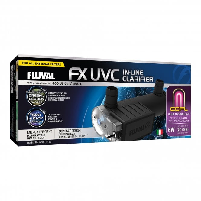 Fluval  FX UVC In-Line Clarifier