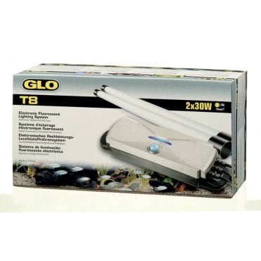 Fluval GLO T8 Electronic Fluorescent Lighting System for 2 x 30 W T8