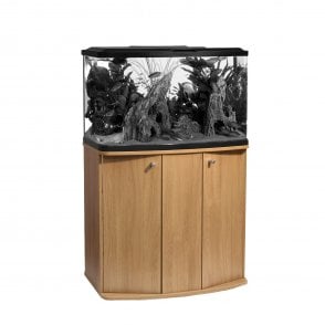 Marina Vue 87 Aquarium Cabinet Oak
