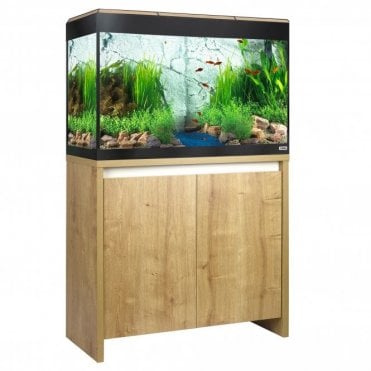 Roma 125 - Aquarium and Cabinet Set - Oak