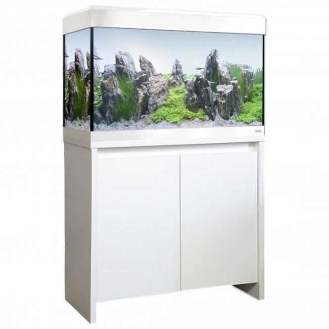 Fluval Roma 125 - Aquarium and Cabinet Set - White