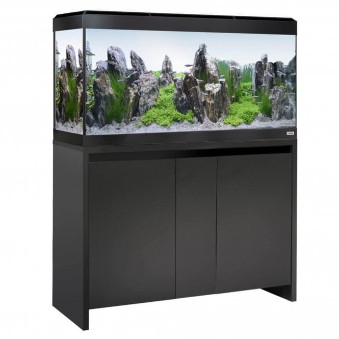 Fluval  Roma 200 - Aquarium and Cabinet Set - Black
