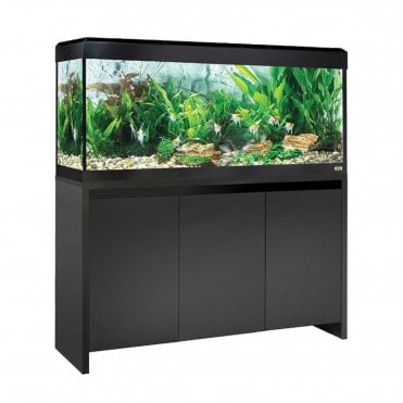 Fluval Roma 240 - Aquarium and Cabinet Set - Black