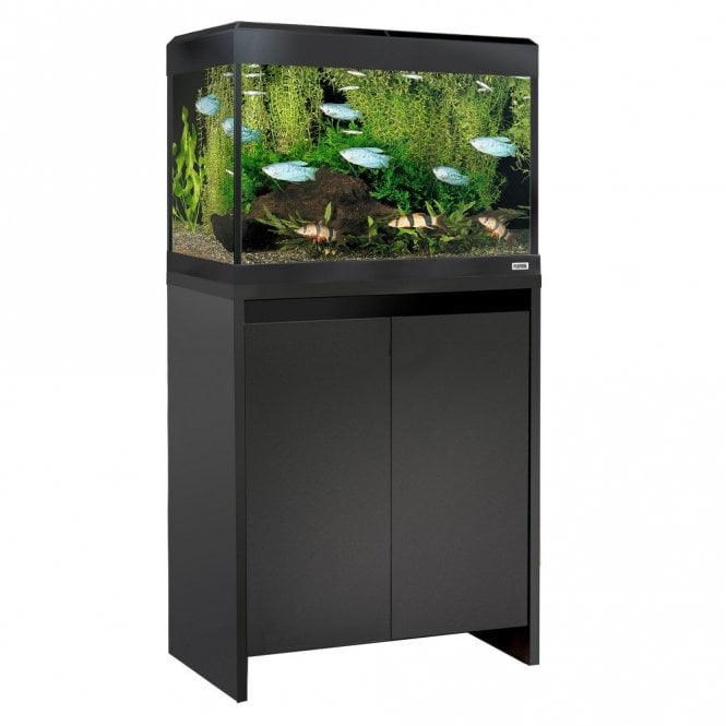 Fluval Roma 90 - Aquarium and Cabinet Set - Black