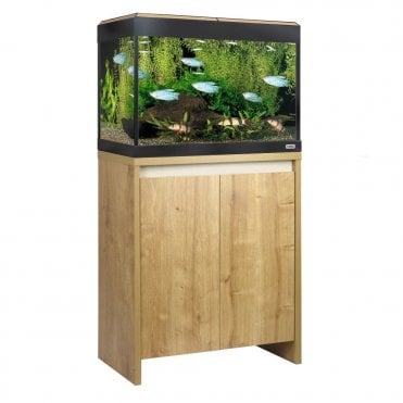 Roma 90 - Aquarium and Cabinet Set - Oak