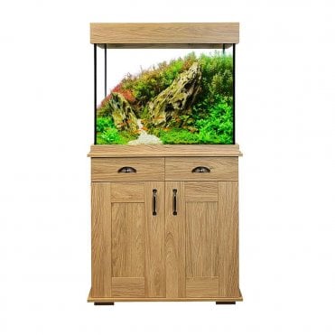 Fluval Shaker 168L - Aquarium and Cabinet Set Hampshire Oak 
