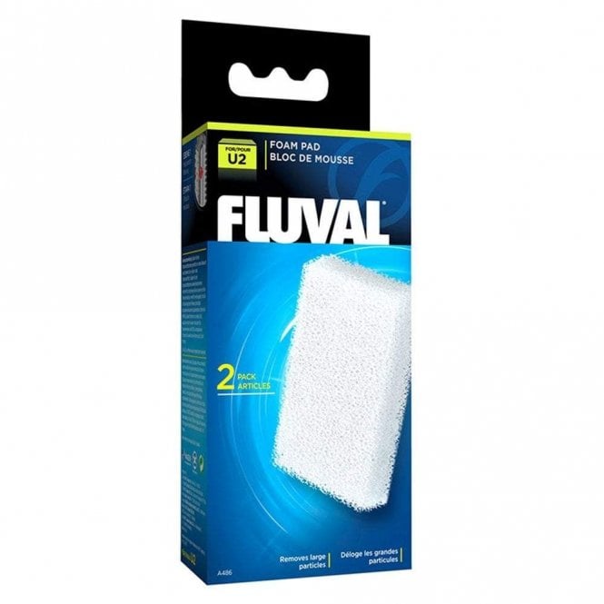 Fluval  U2 Filter Foam Pads - 2 Pack