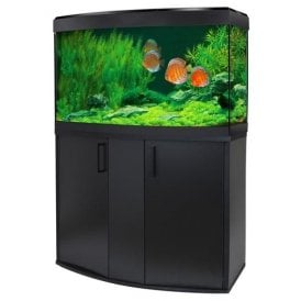 Fluval Vicenza 180L LED - Aquarium and Cabinet - Black