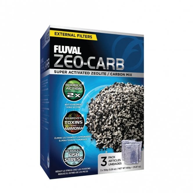 Fluval  ZEO-CARB 3 x 150g