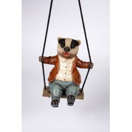 Badger on Swing