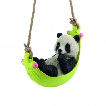 Chilling Panda on Hammock
