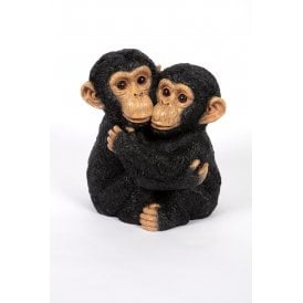 Cuddling Chimps