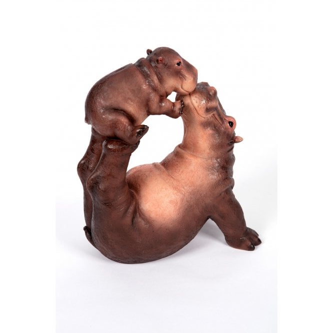 Garden Creations Hippo & Baby