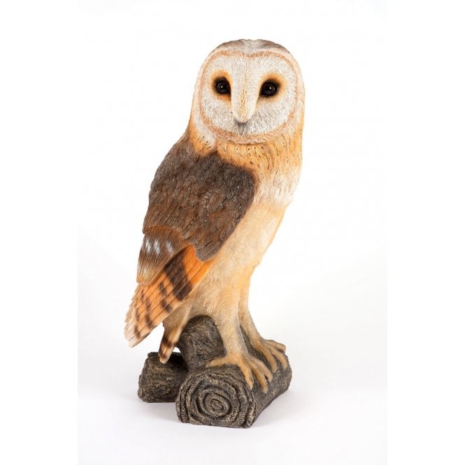 Garden Creations Perched Barn Owl