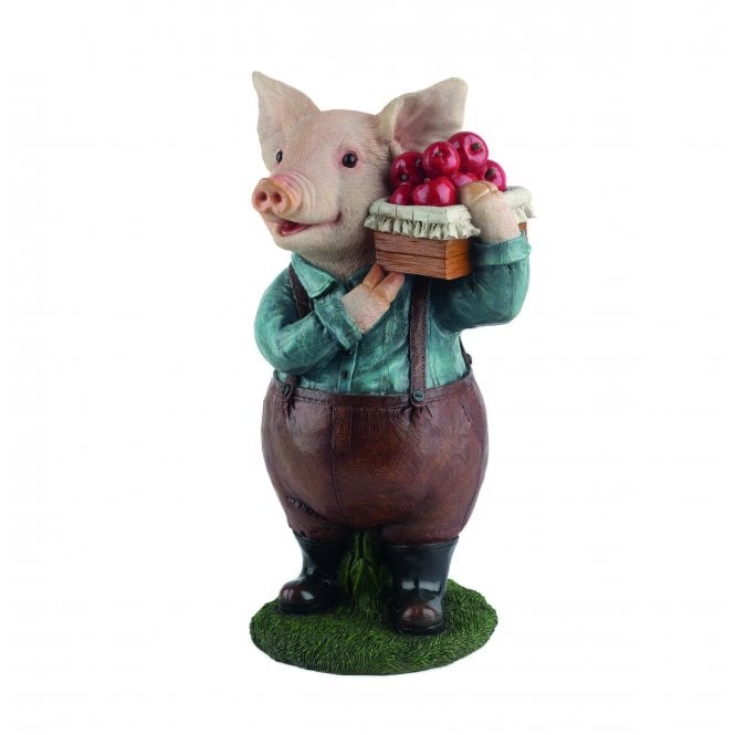 Garden Creations Pig Gathering Apples