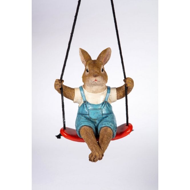 Garden Creations Rabbit on Swing