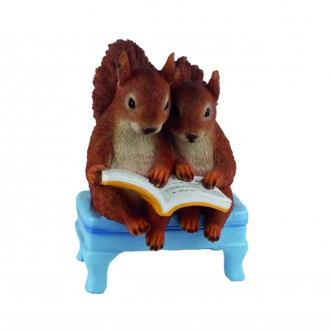 Garden Creations Reading Squirrels