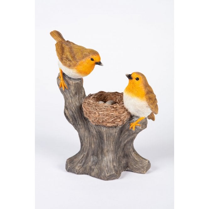 Garden Creations Robins on Nest