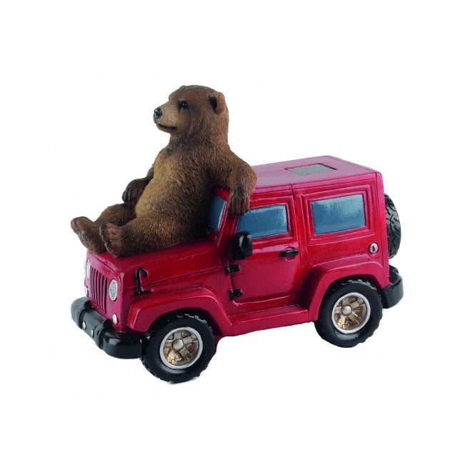 Garden Creations Solar Brown Bear