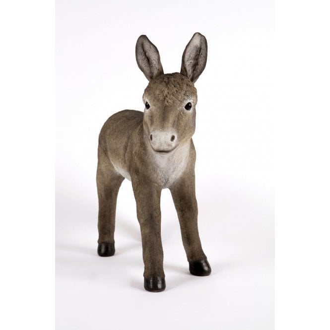 Garden Creations Standing Grey Donkey