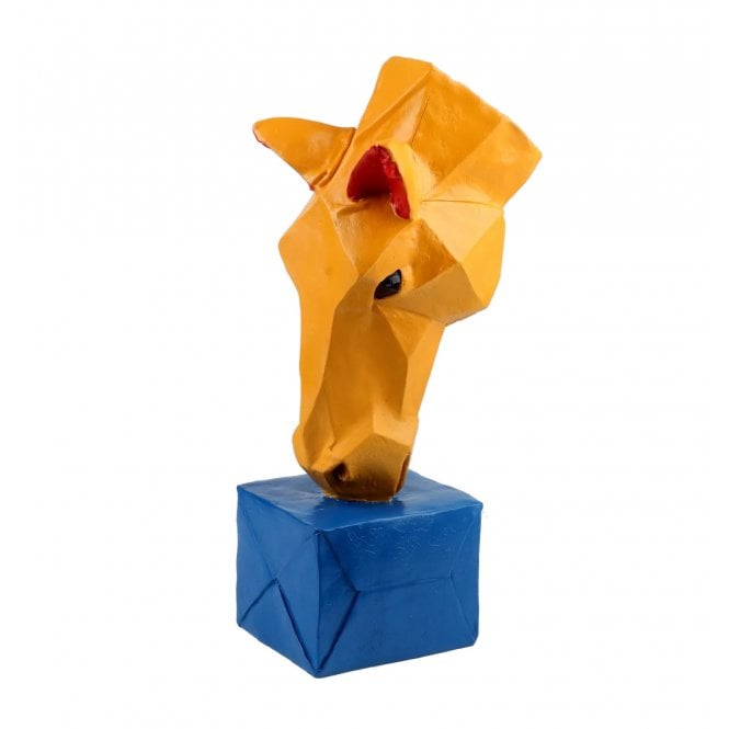 Garden Creations Stylised Orange Horse Head