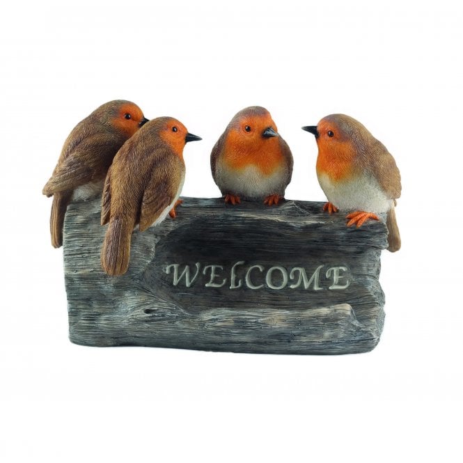 Garden Creations Welcome Robins