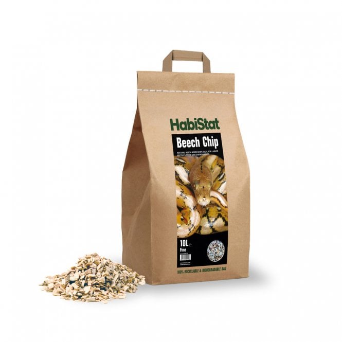 HabiStat  Beech Chip 10L Fine