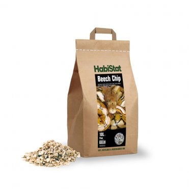 Habistat Beech Chip 10L Fine