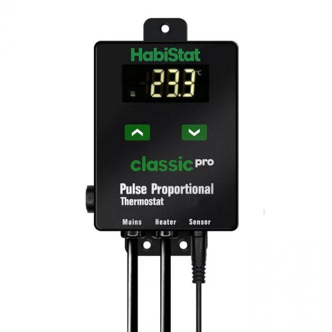 HabiStat  Classic Pro Pulse Proportional Thermostat, Black, 450 Watt