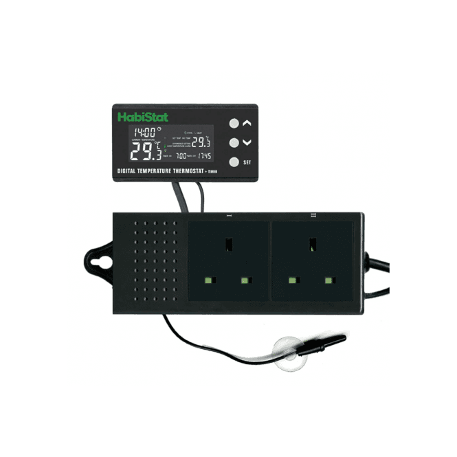 HabiStat  Digital Temperature Thermostat Timer 600W