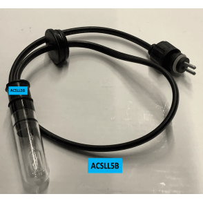 0.5m Single Finger Light Loom with Bung (inc 5w bulb & cover)