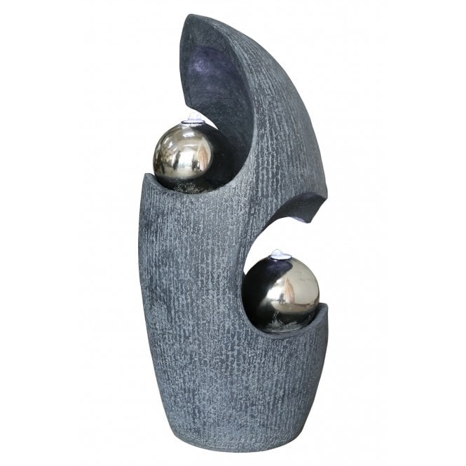Hamac Dayton Stainless Spheres Wave Fountain
