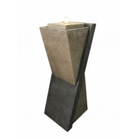 Diagonal Stone Pillar