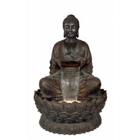 Giant Brown Sitting Buddha