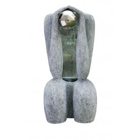 Granite Sitting Man 1 S/S Sphere